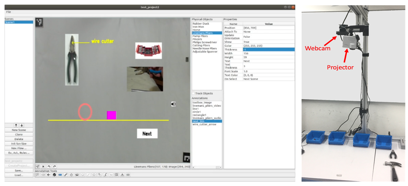 ISAR Authoring Environment and camera-project setup